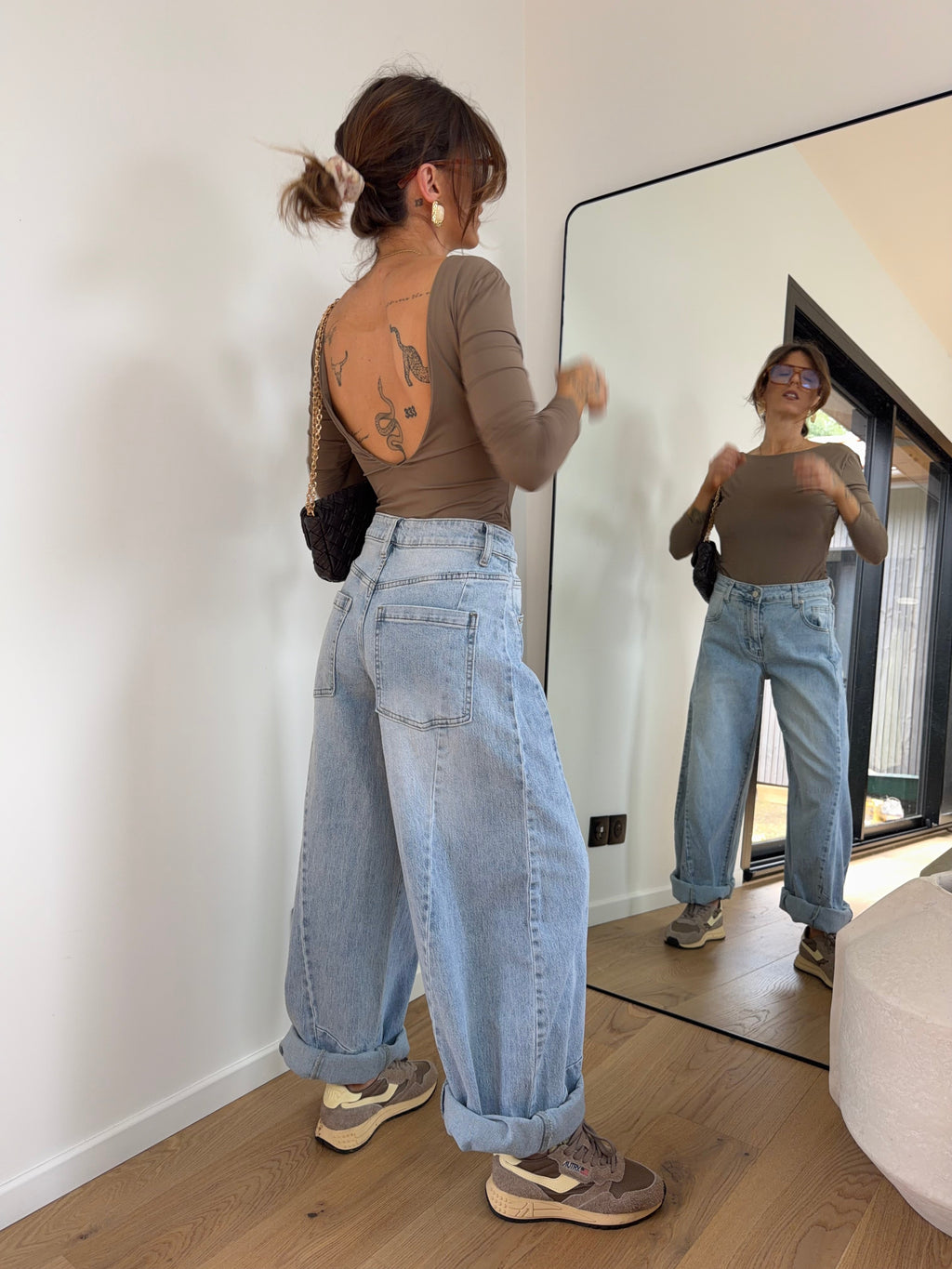 Jeans clair couture - Andy