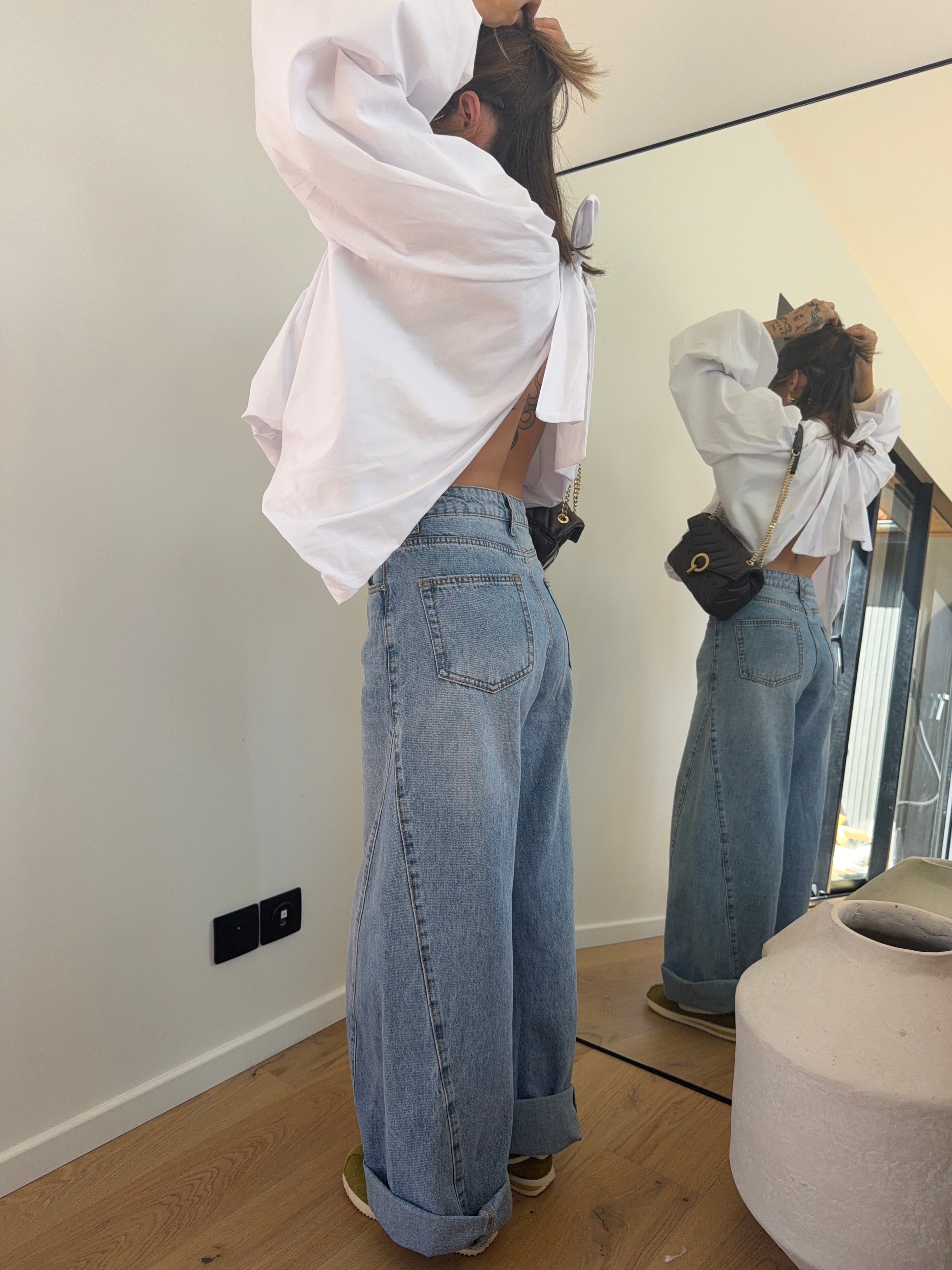 Jeans à coutures en V - Jude