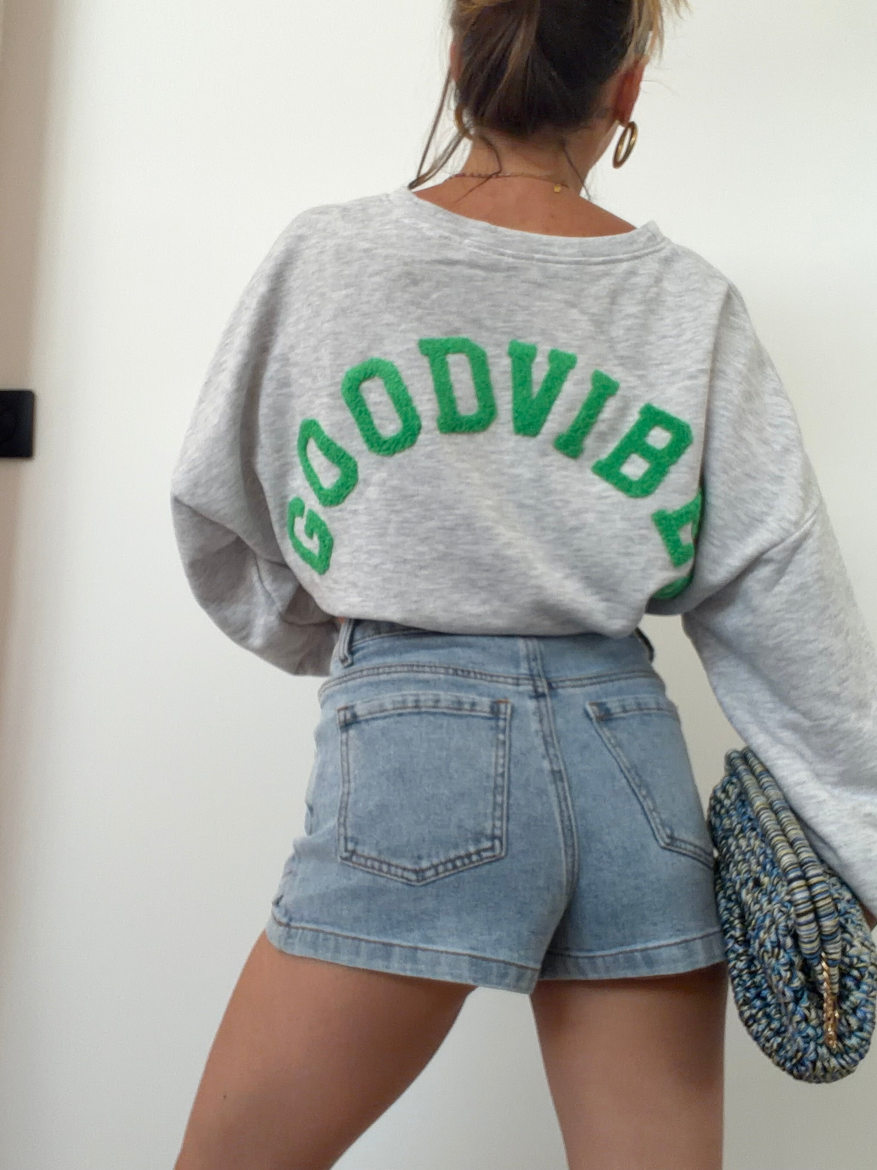 Sweat Good Vibes vert