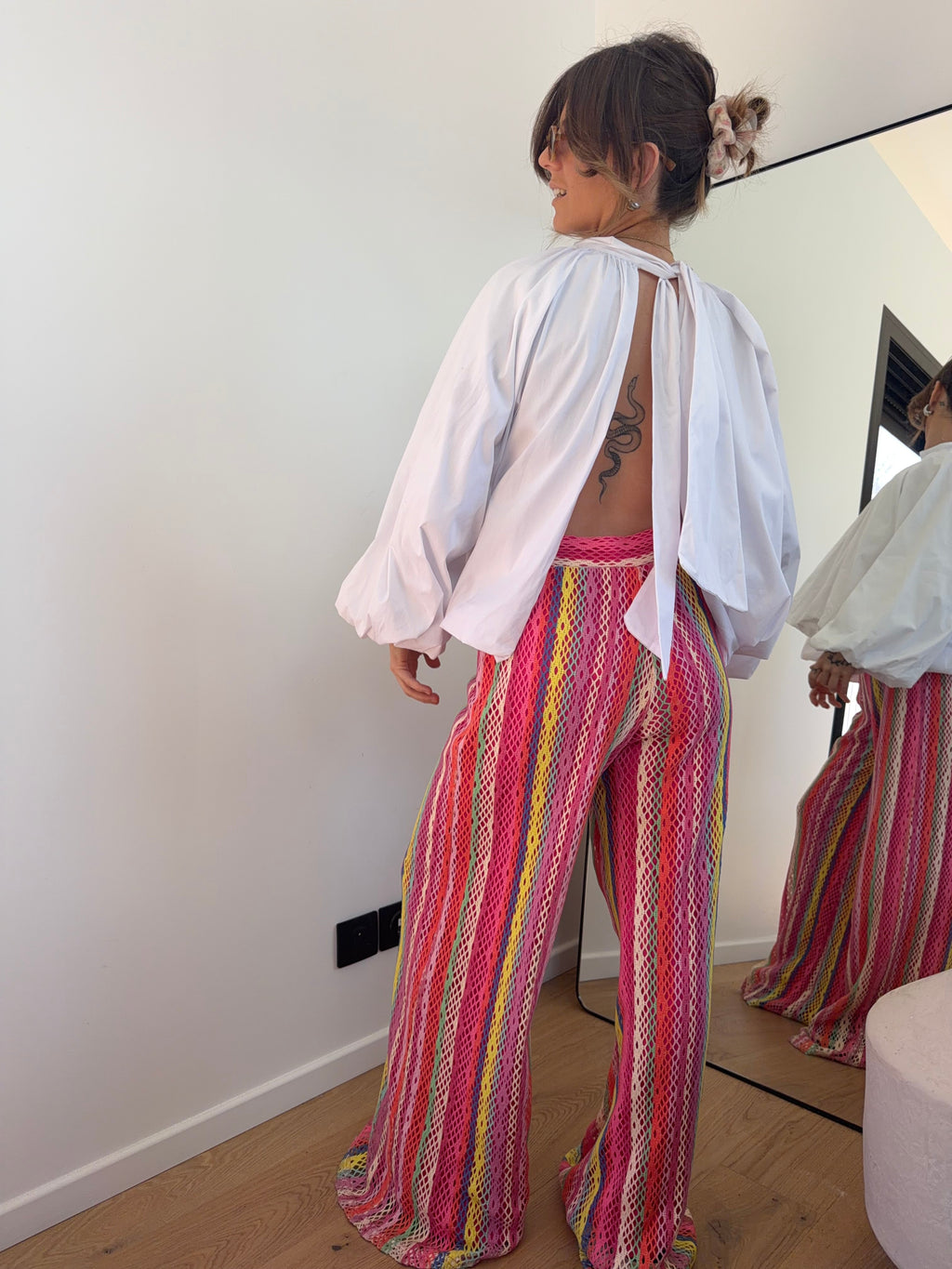 Pantalon crochet - color 🇫🇷