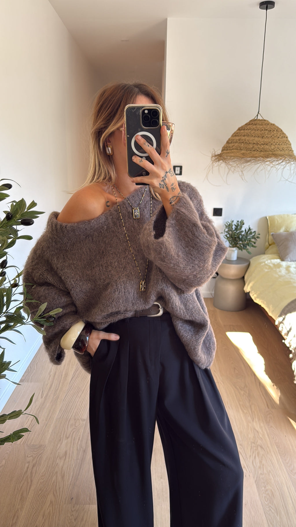 Pull Marlon - taupe