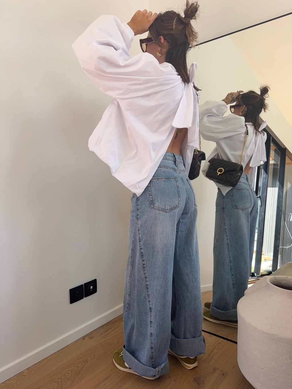 Jeans à coutures en V - Jude
