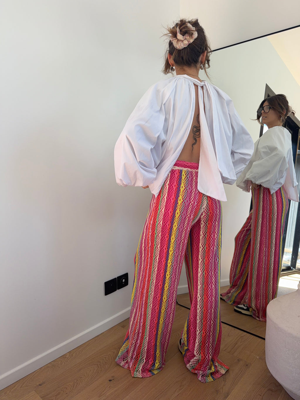 Pantalon crochet - color 🇫🇷