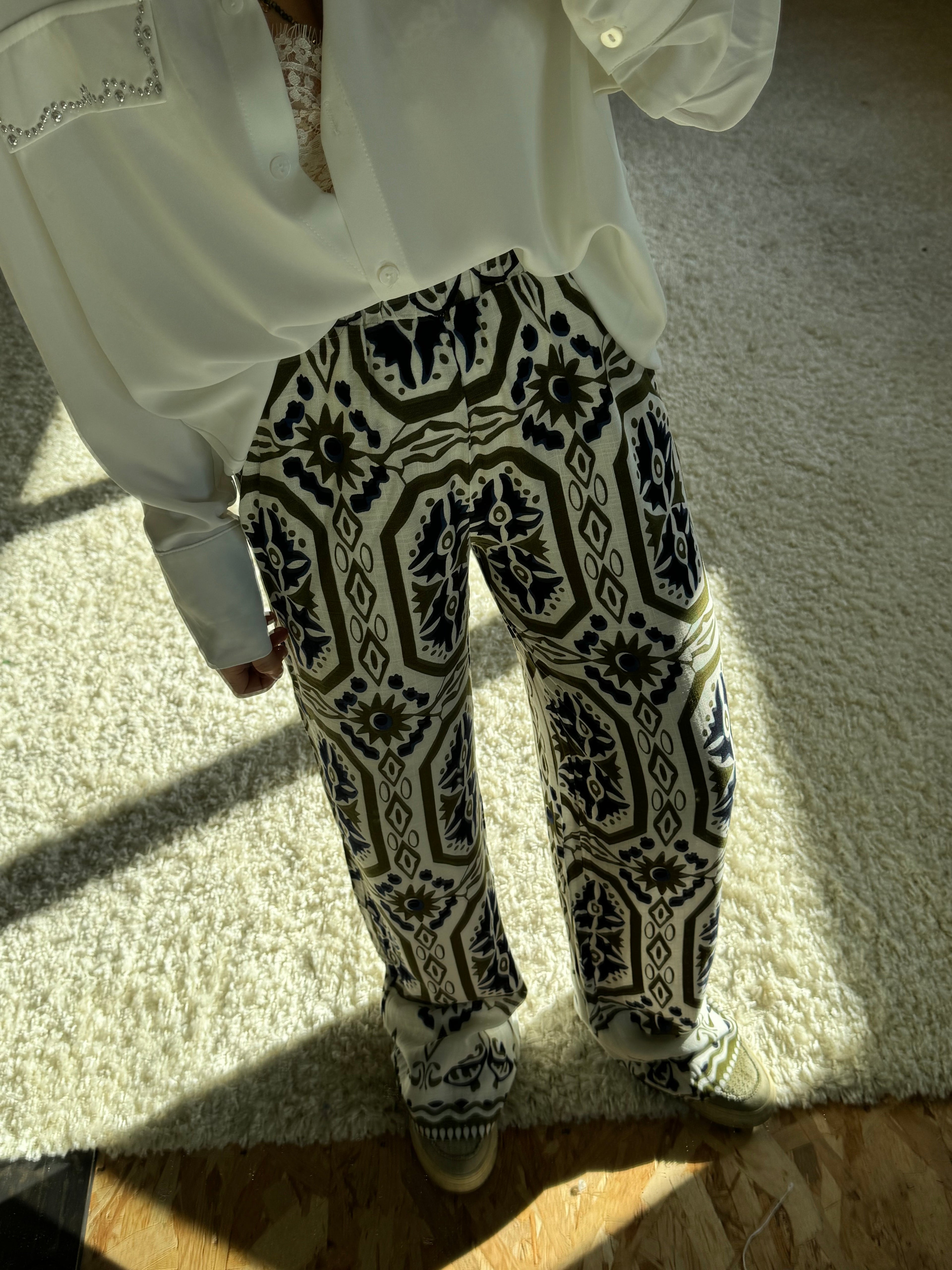 Pantalon à motifs - Eva
