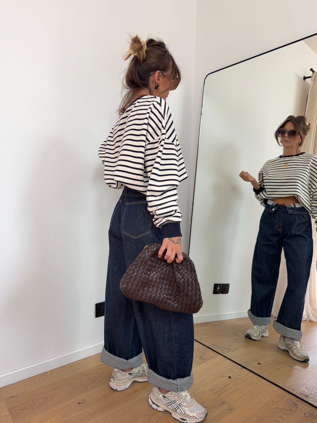 Jeans à revers Dave
