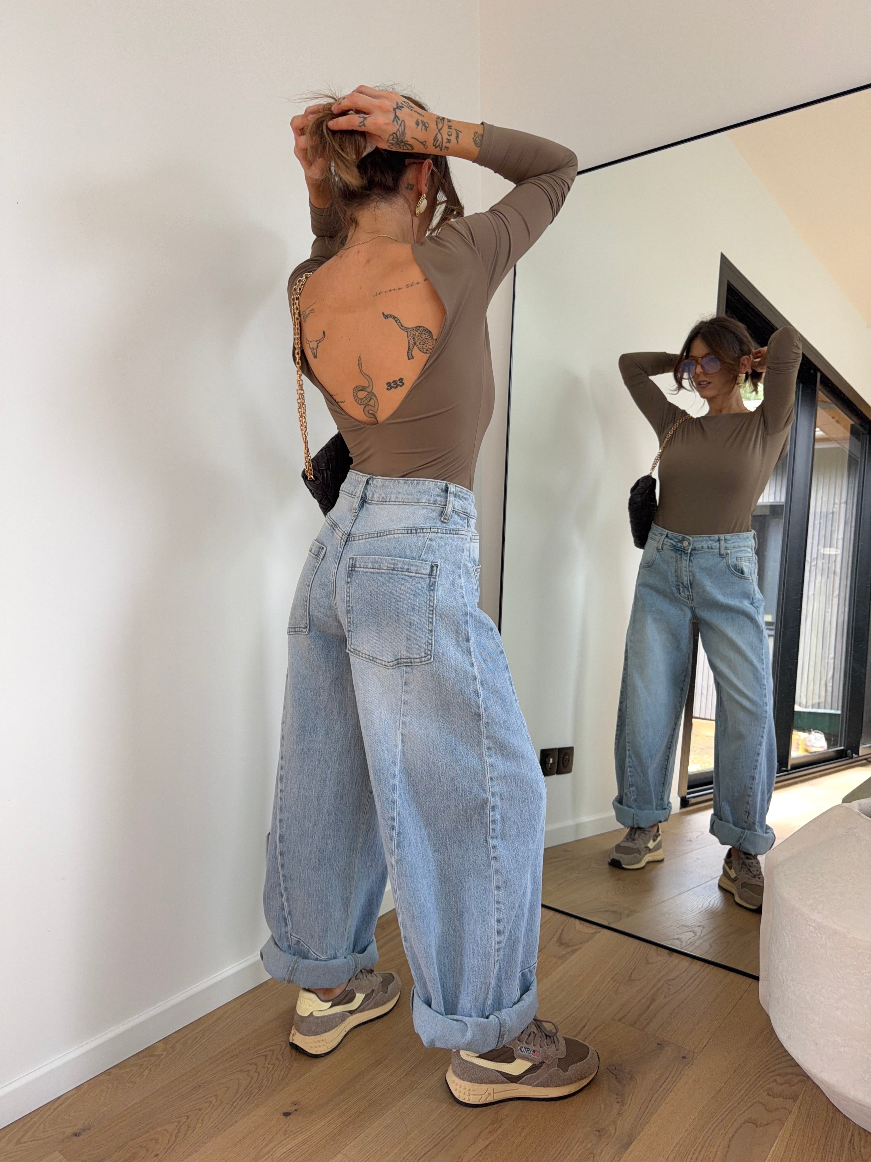 Jeans clair couture - Andy