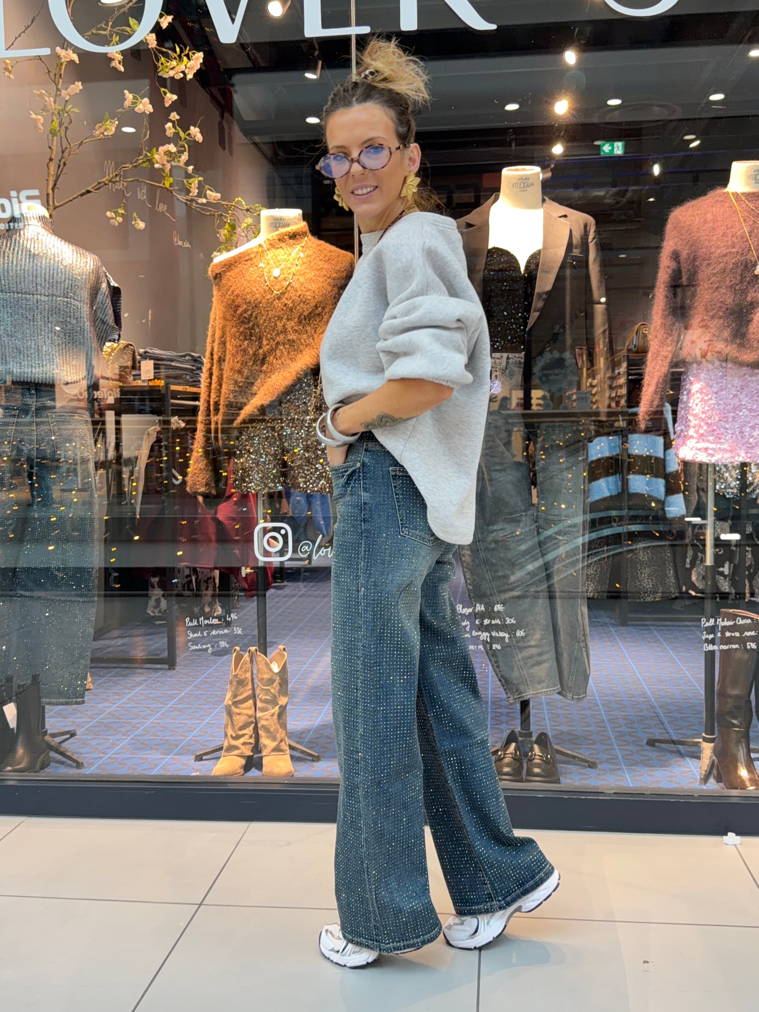 Jeans à strass - Lily