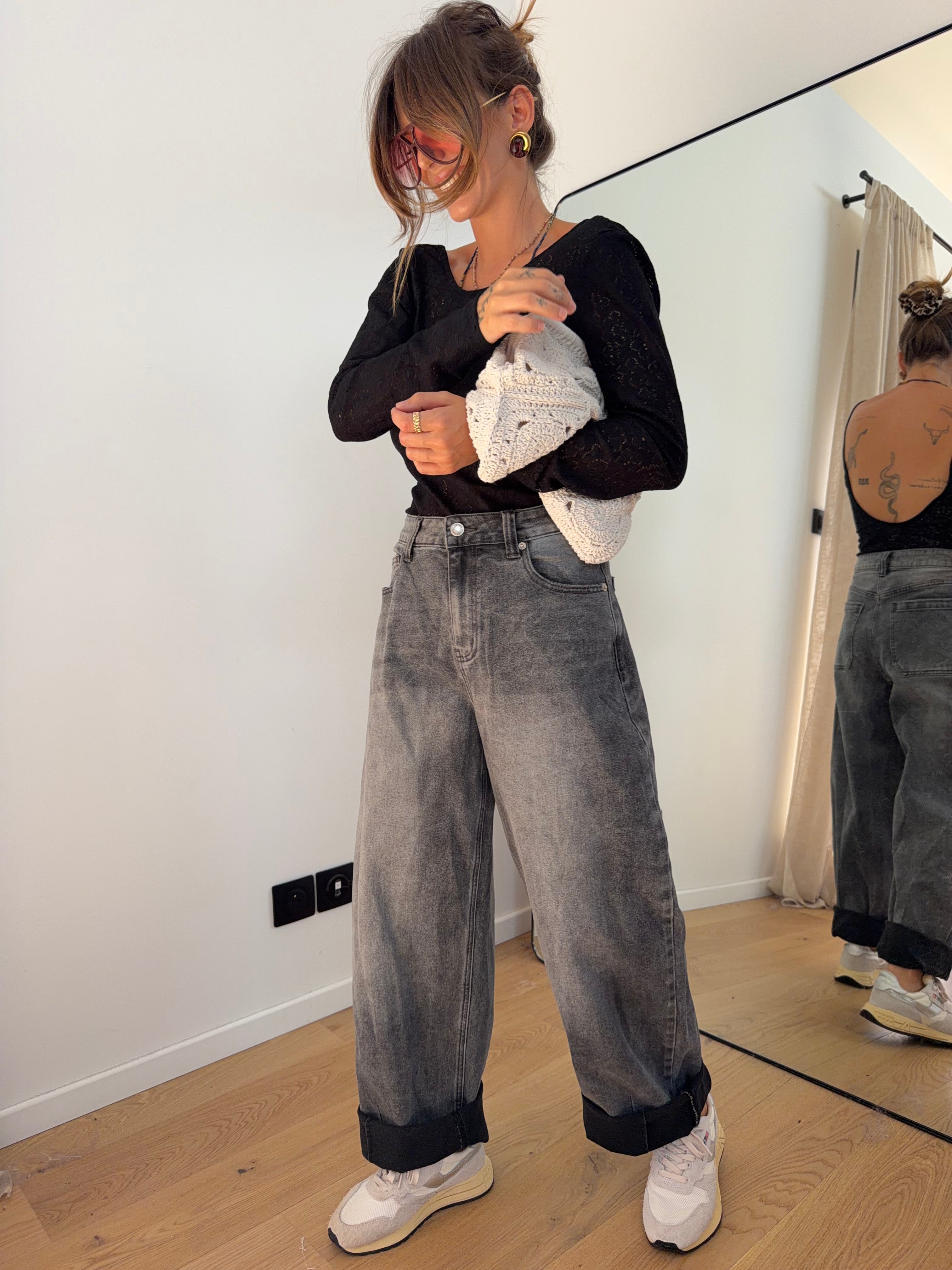 Jeans Monica - gris