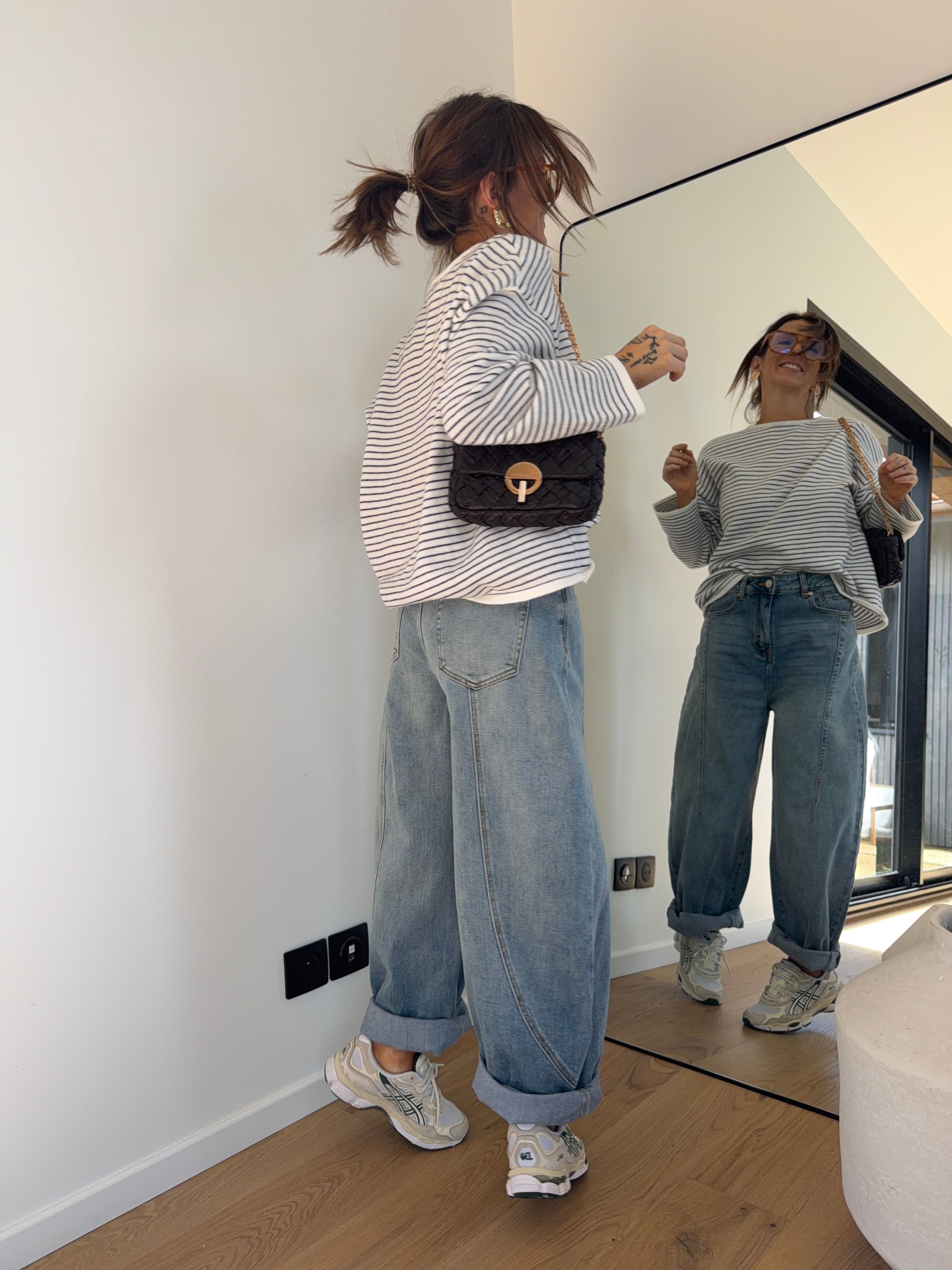 Jeans à coutures - Alma