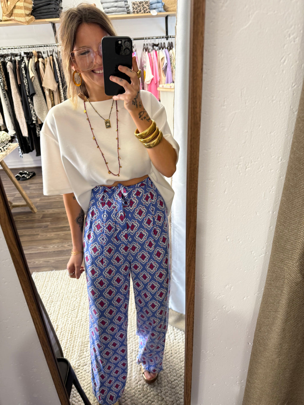 Pantalon fluide - bluna