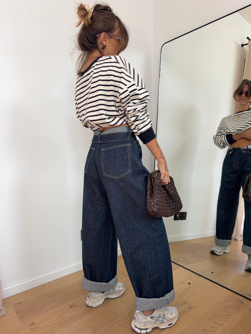 Jeans à revers Dave