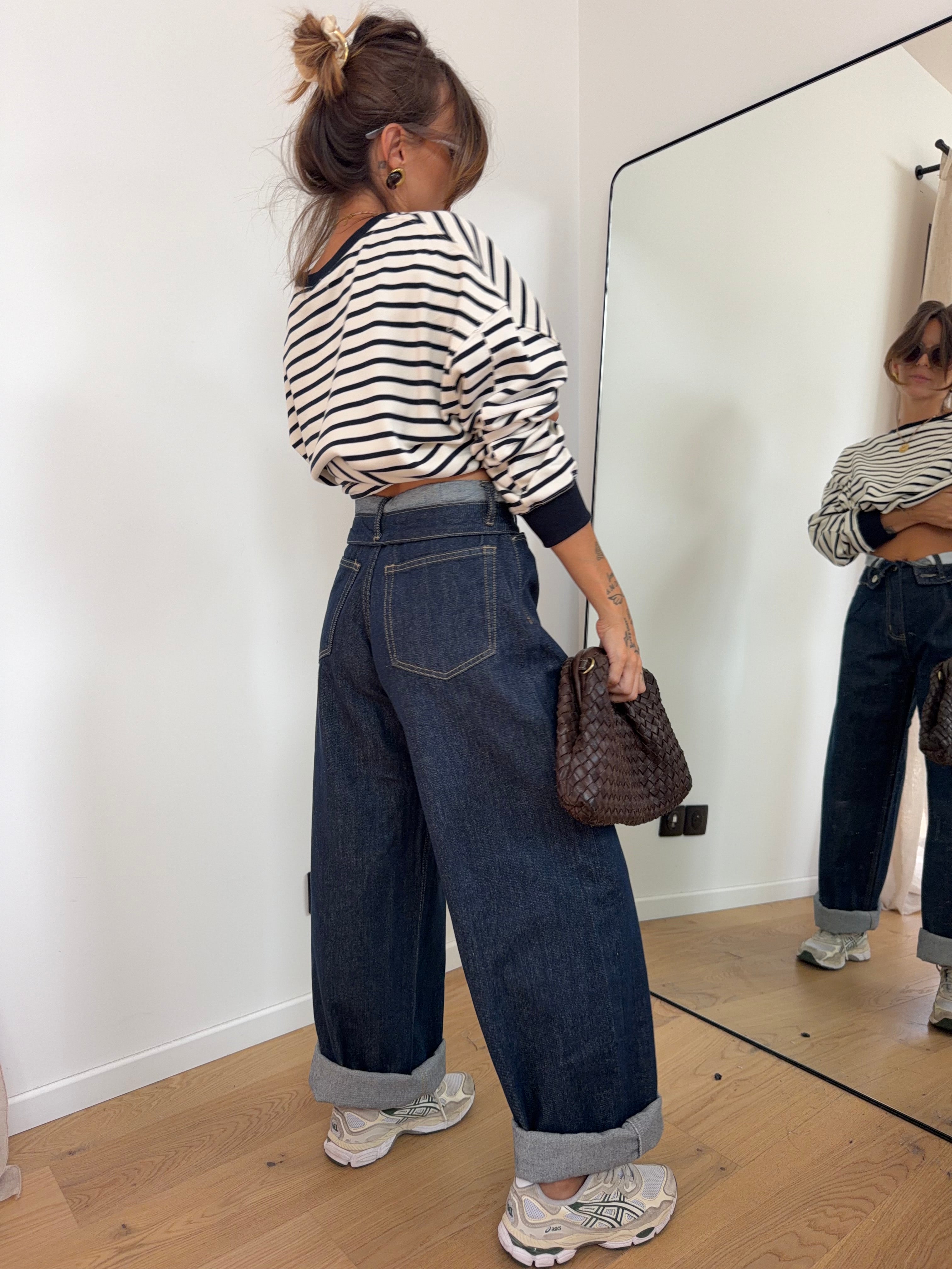 Jeans à revers Dave