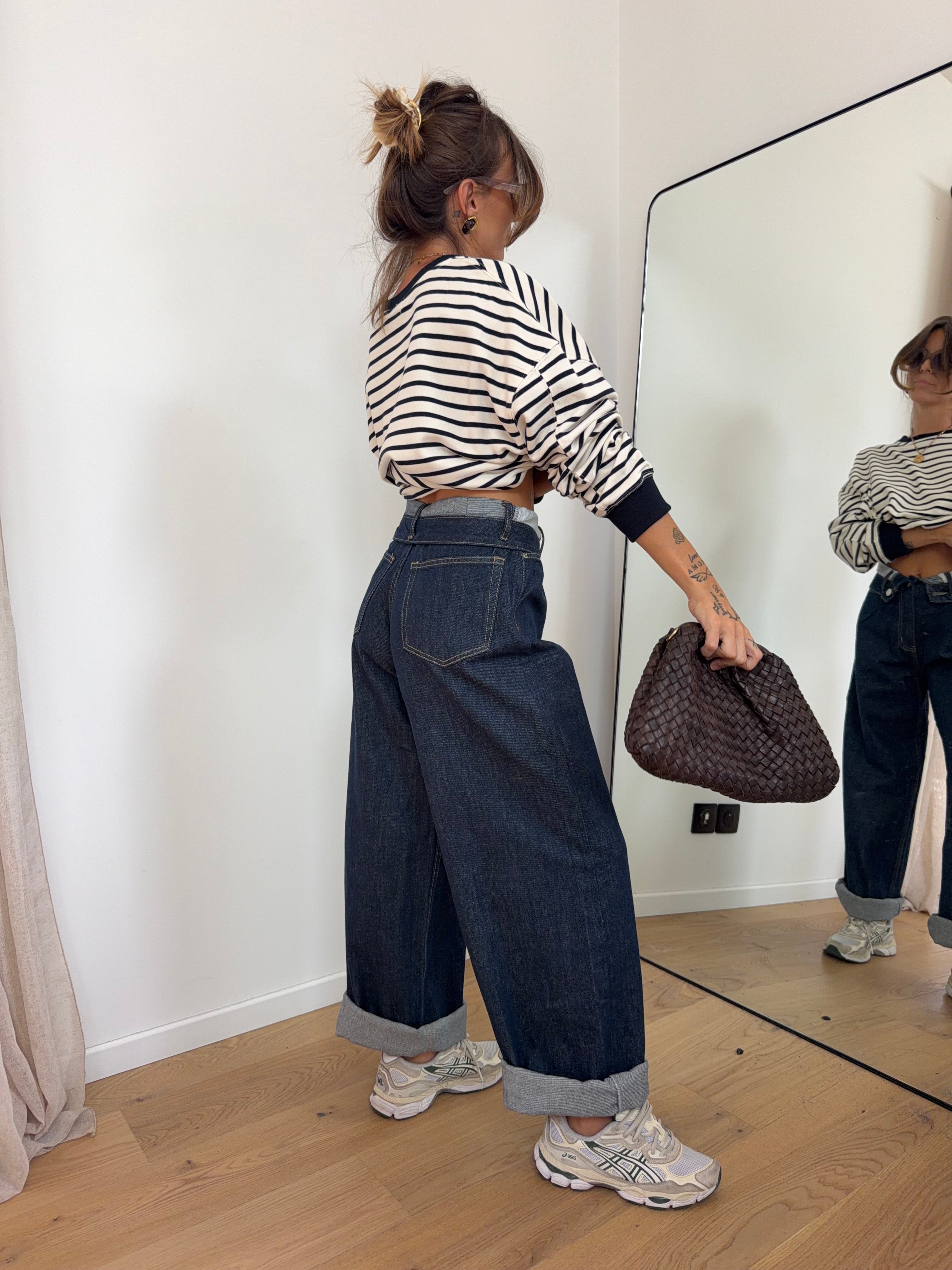 Jeans à revers Dave