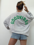 Sweat Good Vibes vert