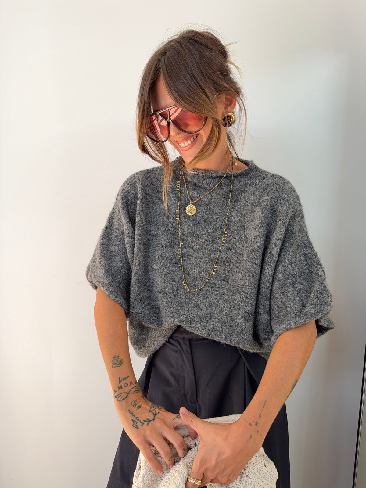 Pull Paris - gris foncé (pré commande)