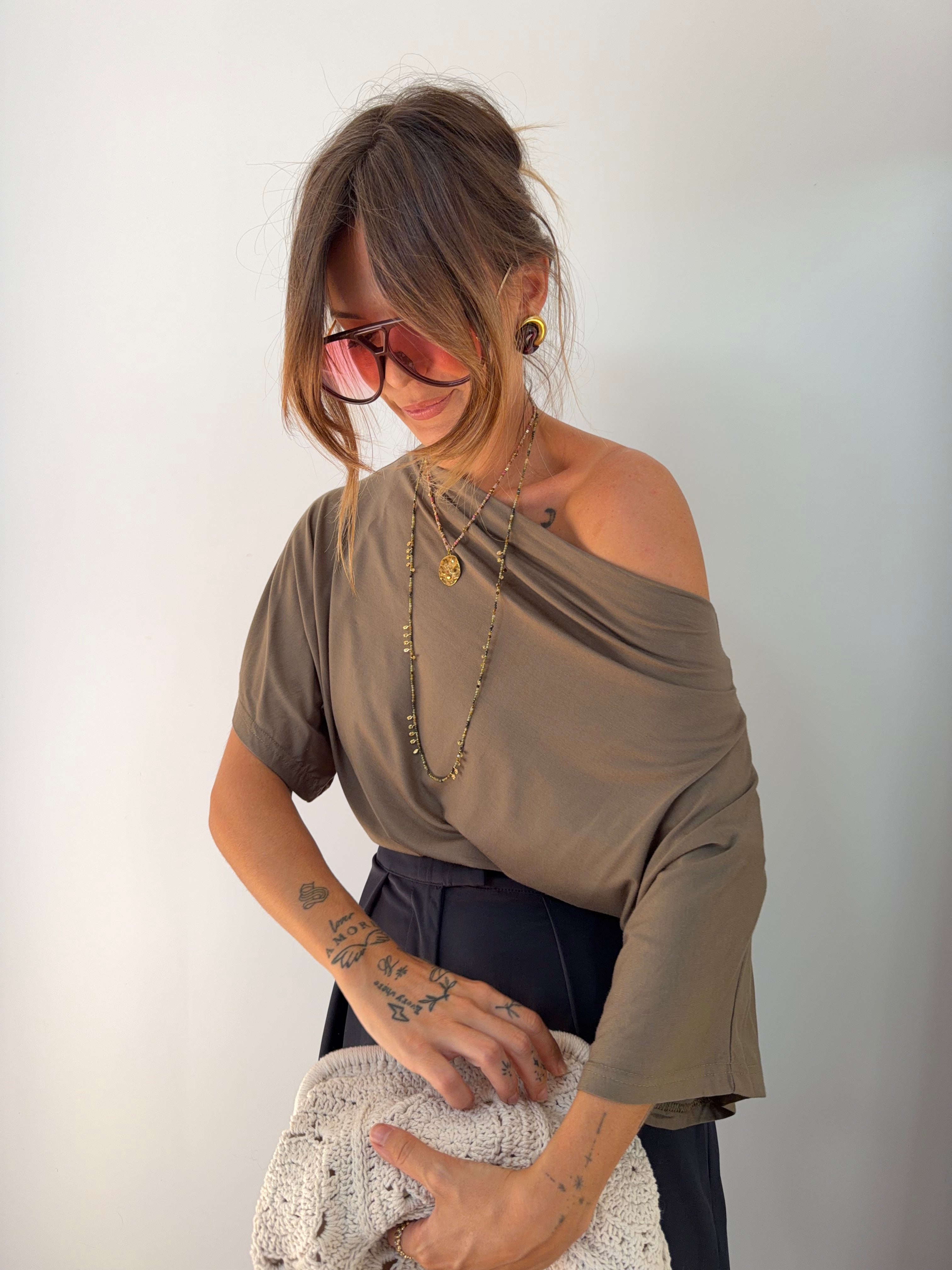 T-shirt Calvi - kaki
