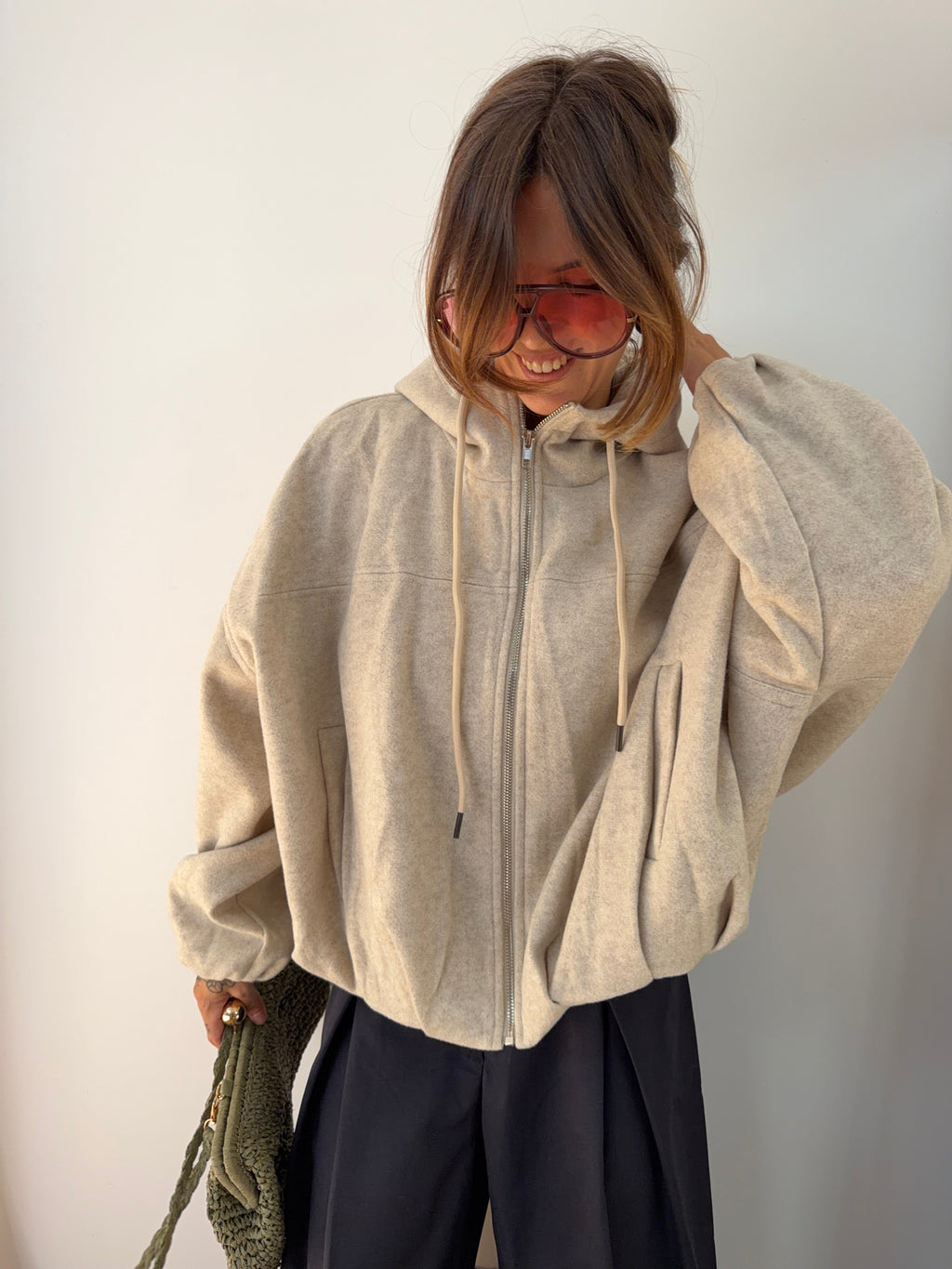 Veste Vienne - greige