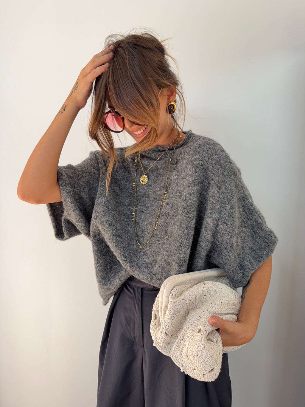 Pull Paris - gris foncé (pré commande)