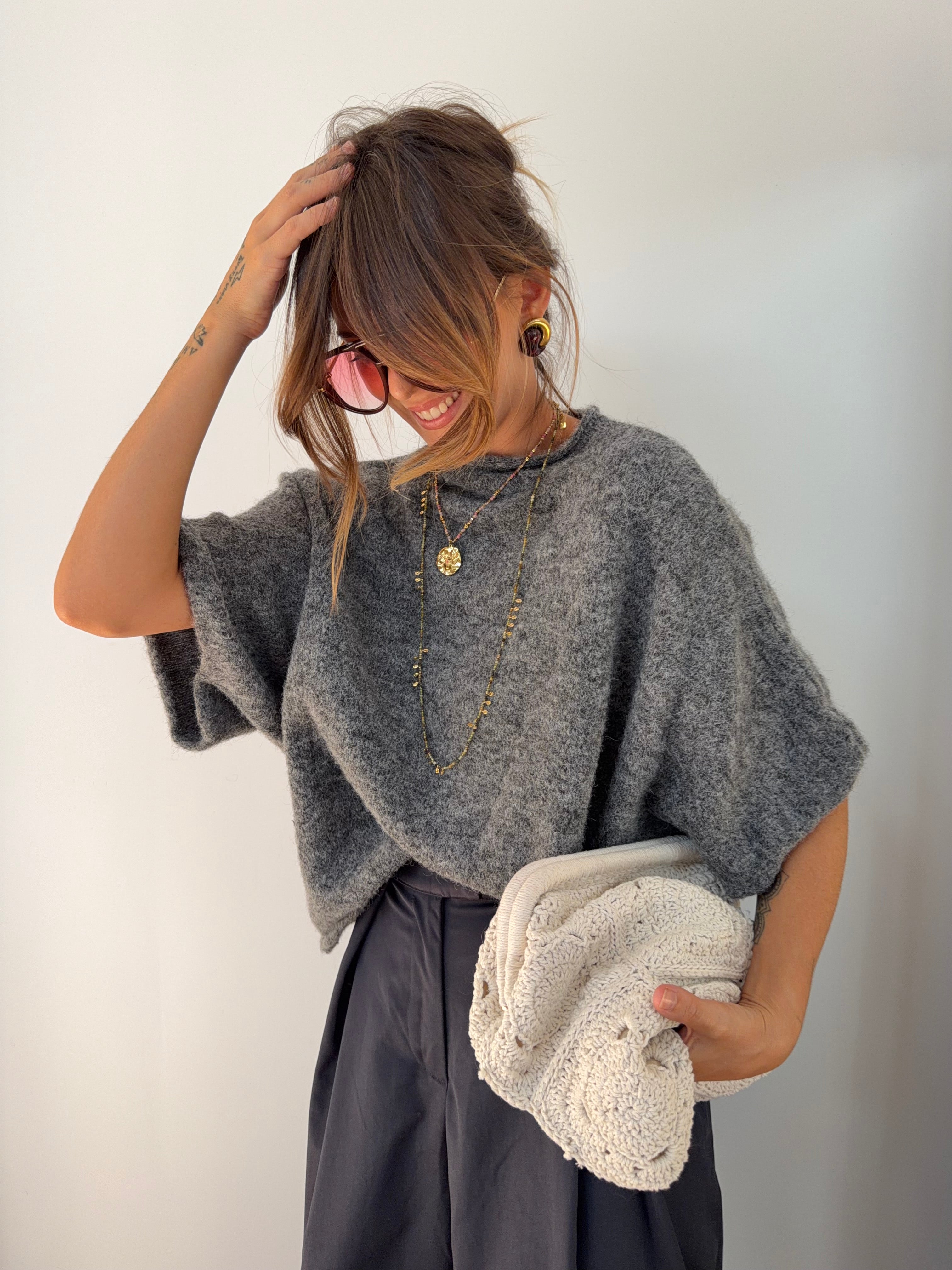 Pull Paris - gris foncé (pré commande)