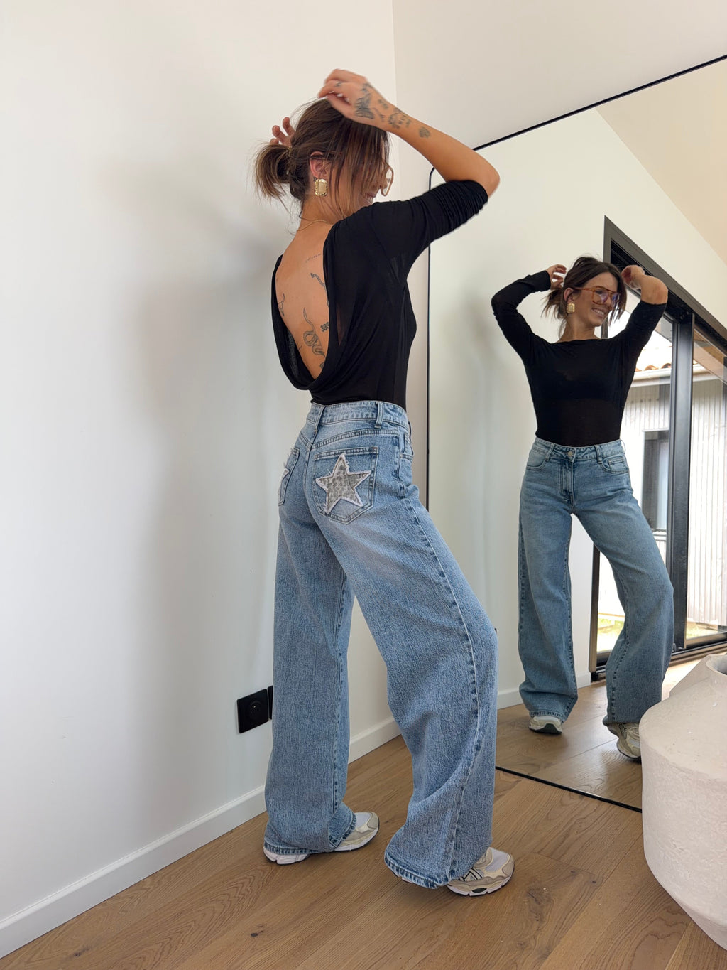 Jeans Isis - bleu
