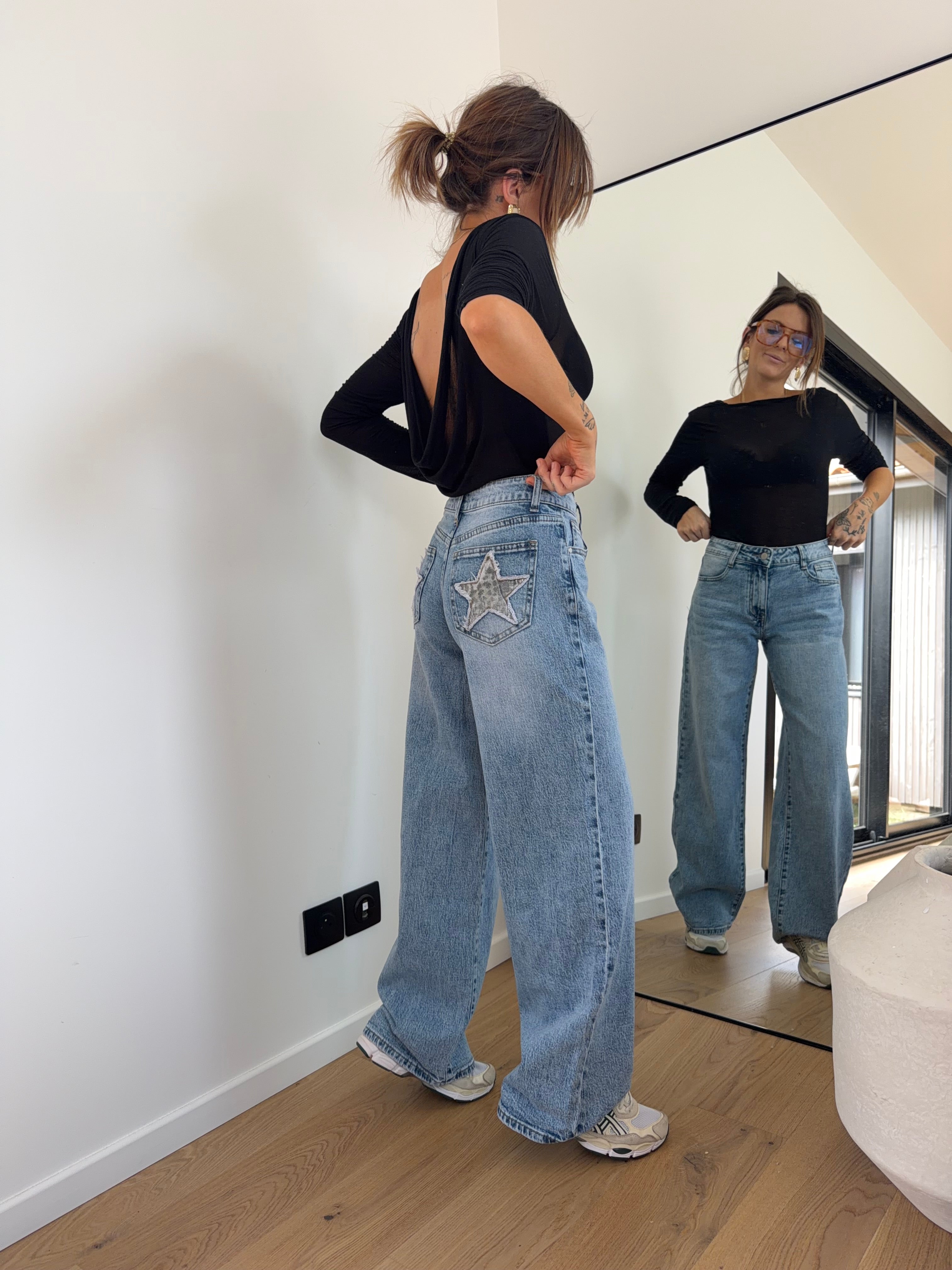 Jeans Isis - bleu