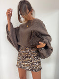 Pull oversize - moka