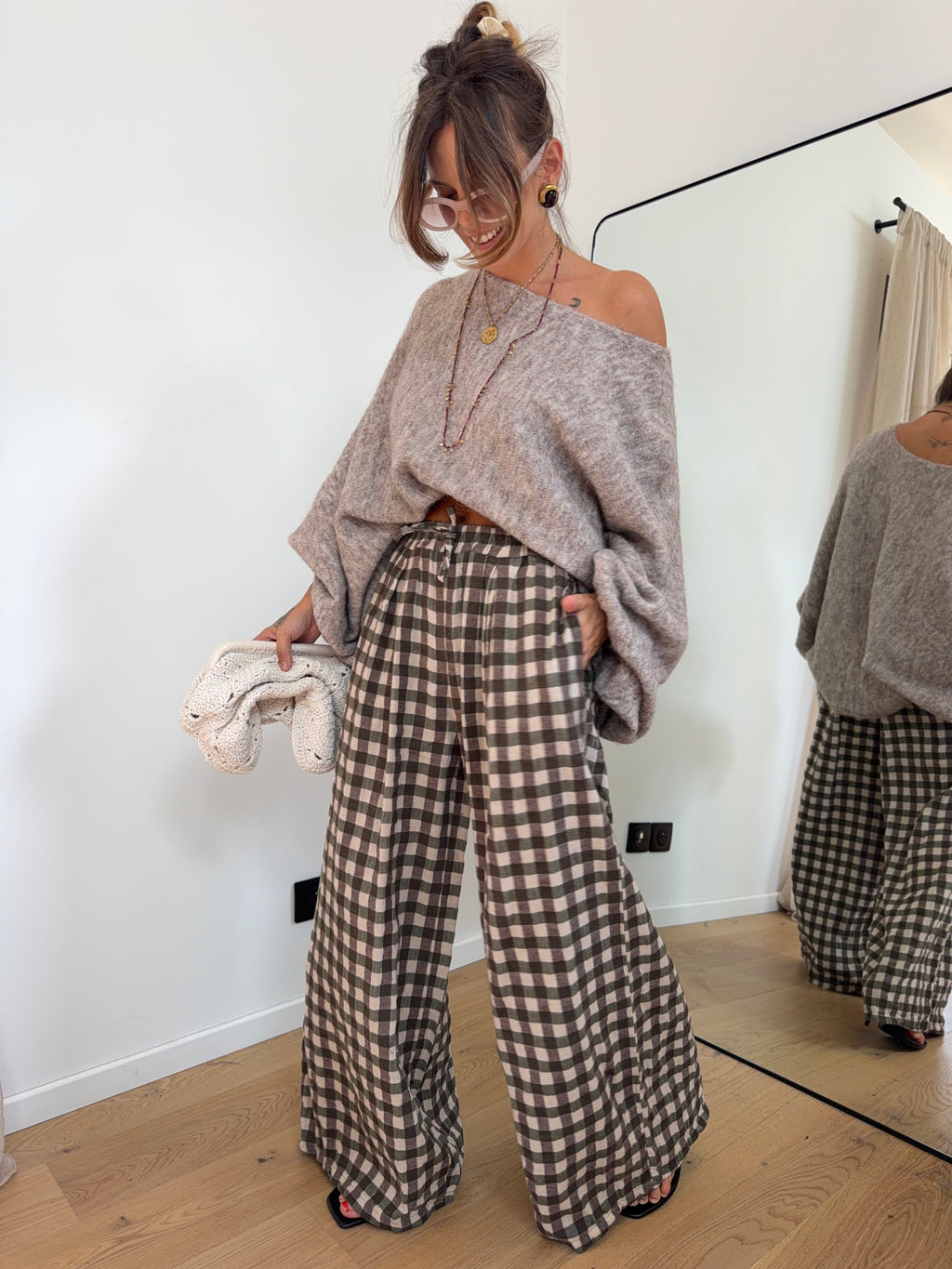 Pantalon Hazel - kaki