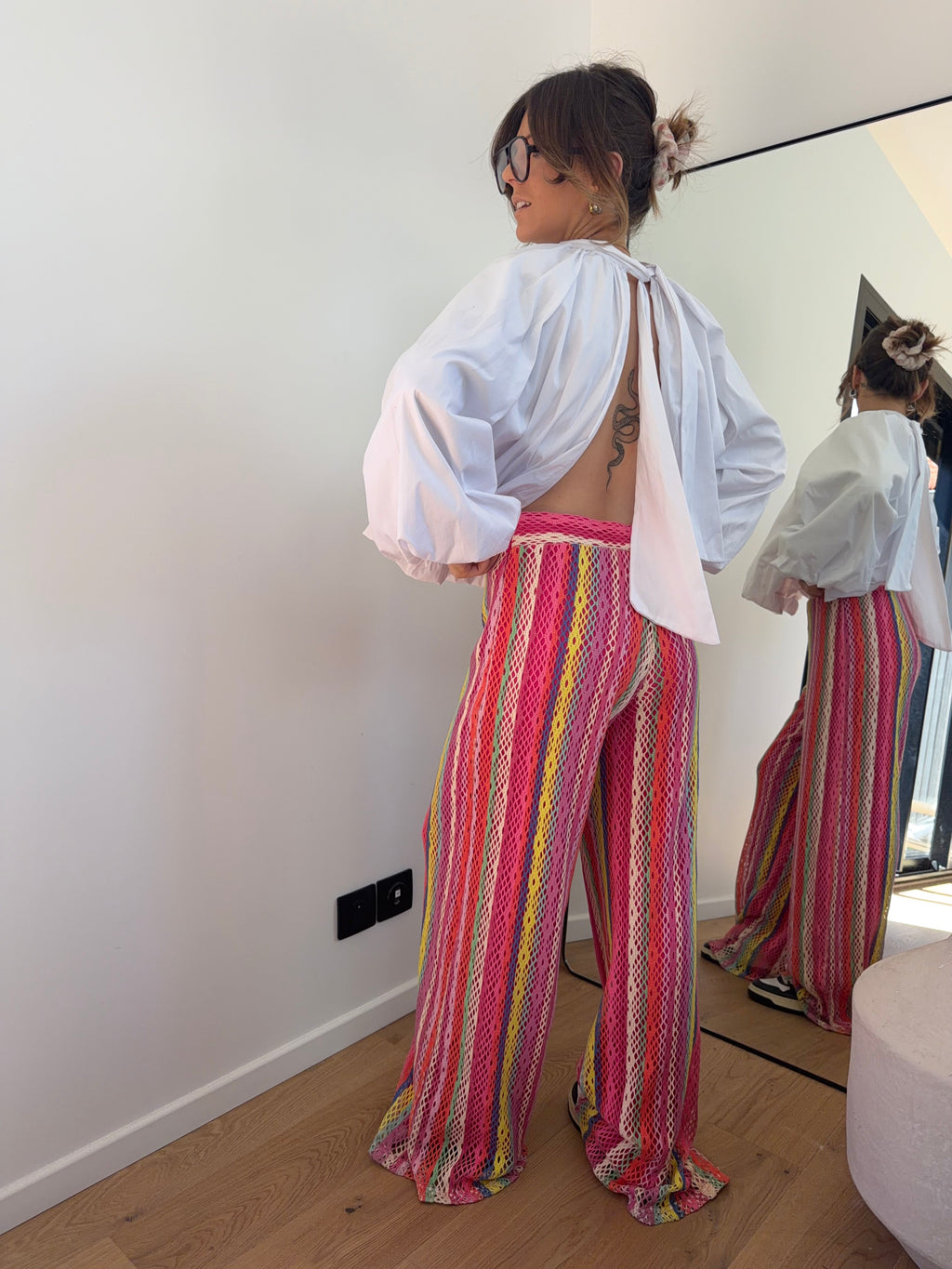 Pantalon crochet - color 🇫🇷