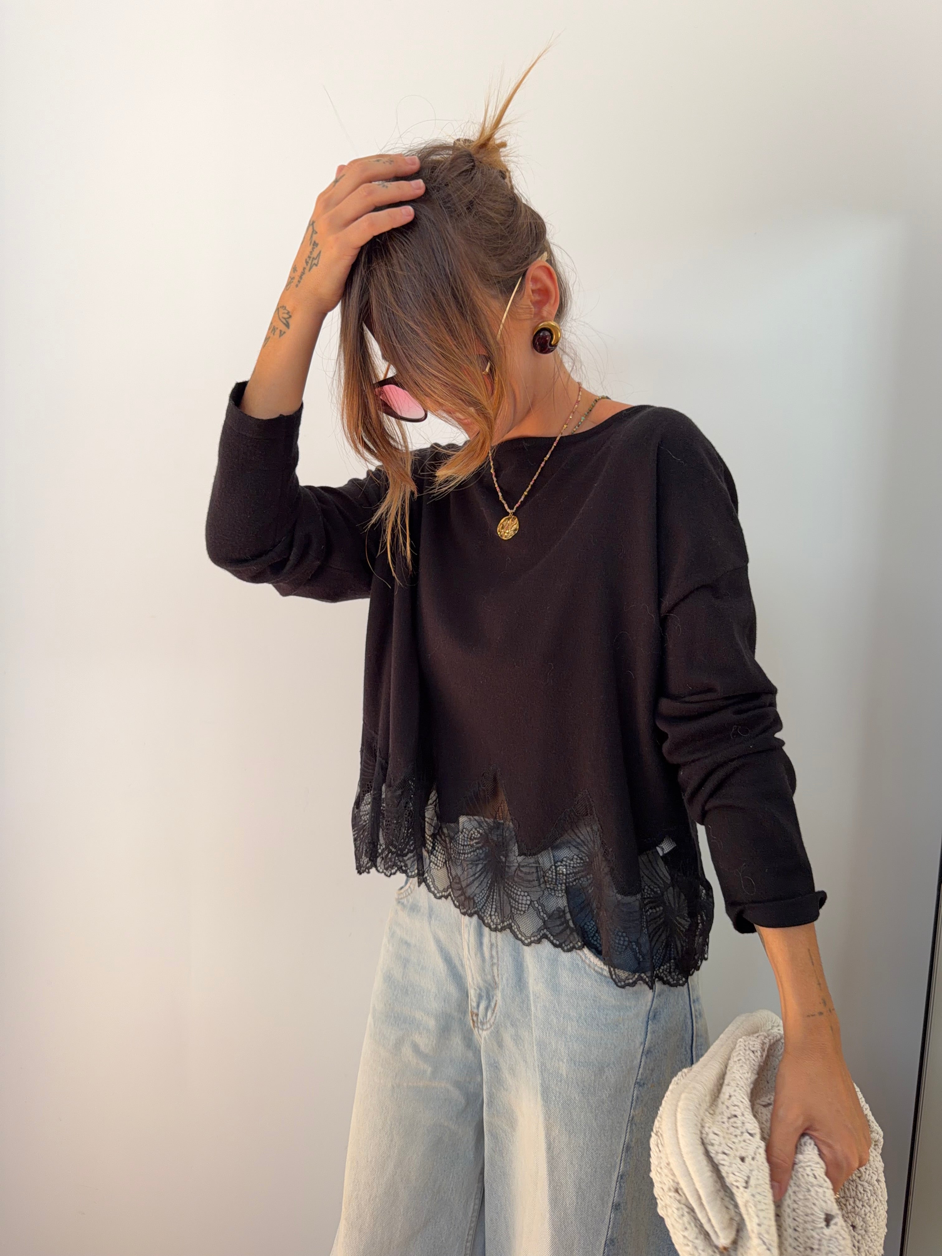Pull Doha - noir