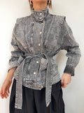 Veste à noeud - grise
