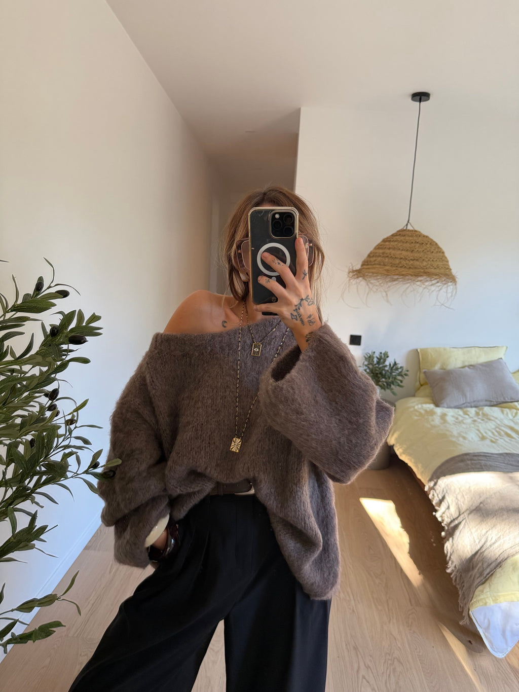 Pull Marlon - taupe
