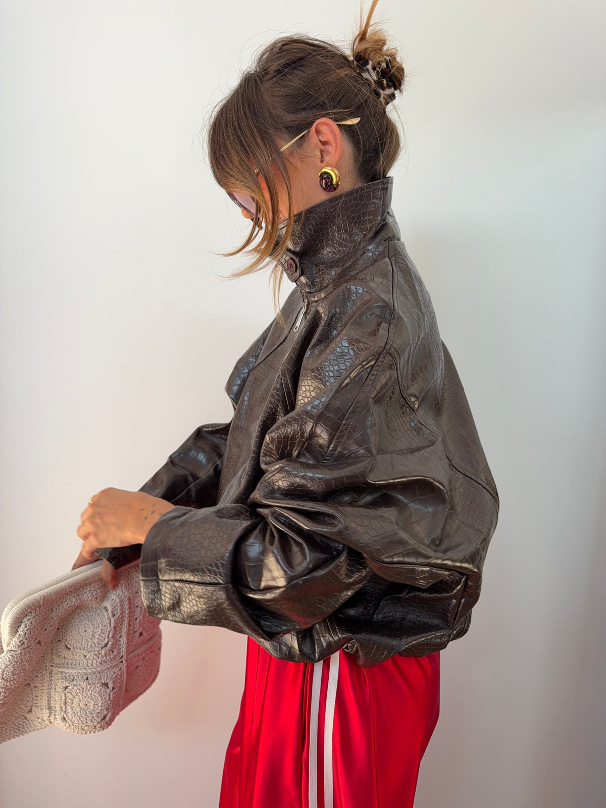 Veste Athènes - croco