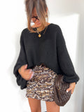 Pull oversize - noir