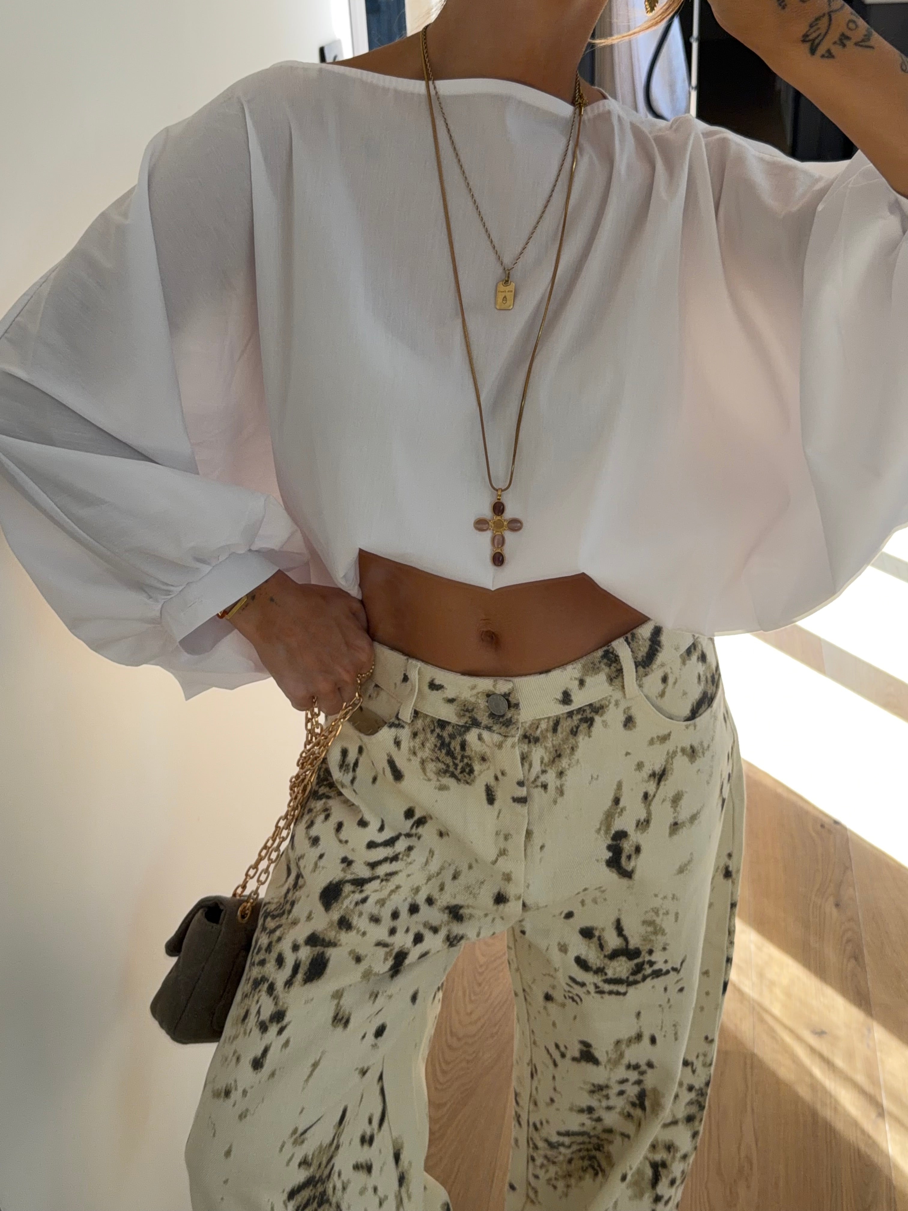 Blouse Elia - blanche