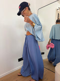 Pantalon ballon Liz - bleu