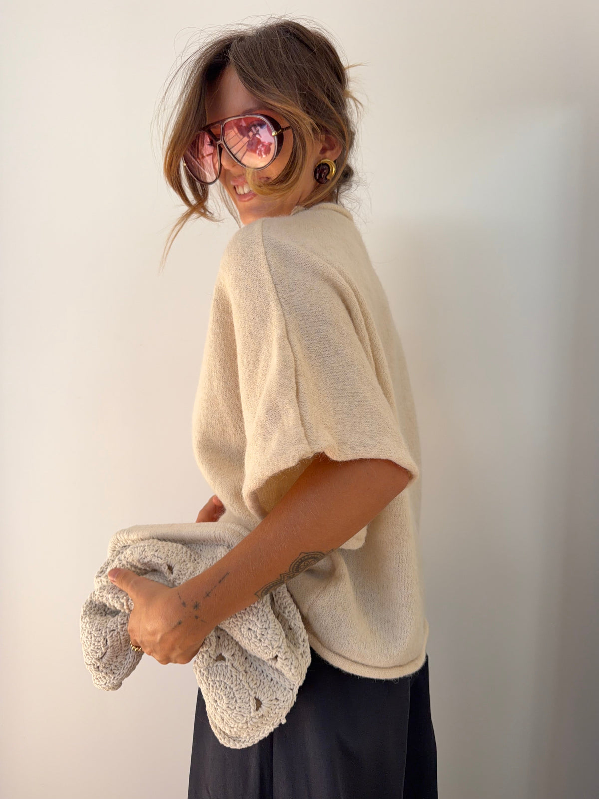 Pull Paris - beige