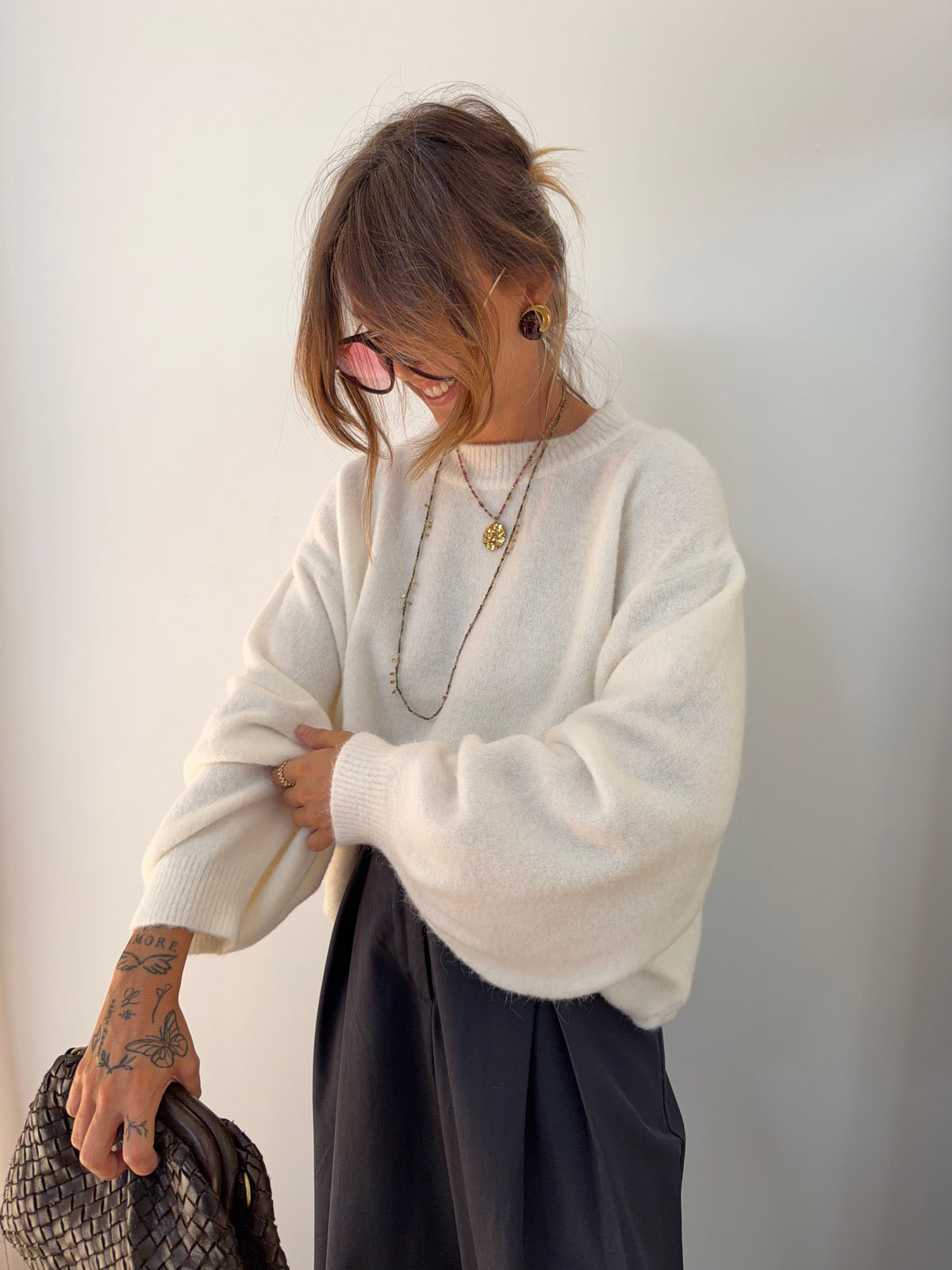 Pull Faro - blanc