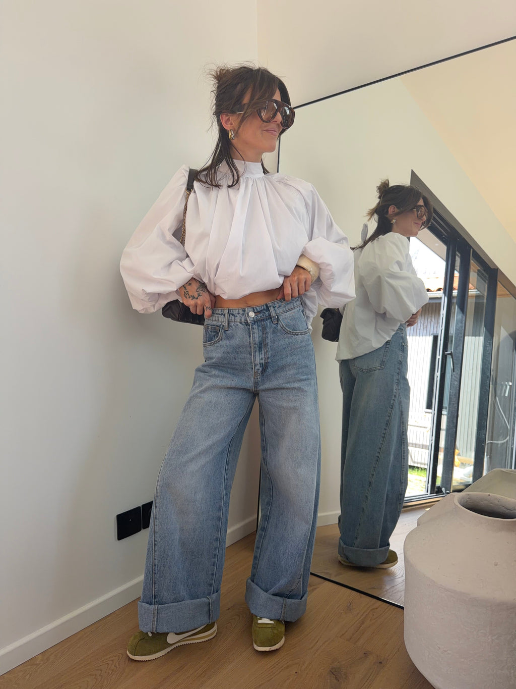 Jeans à coutures en V - Jude