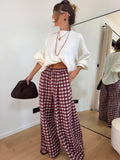 Pantalon Hazel - prune