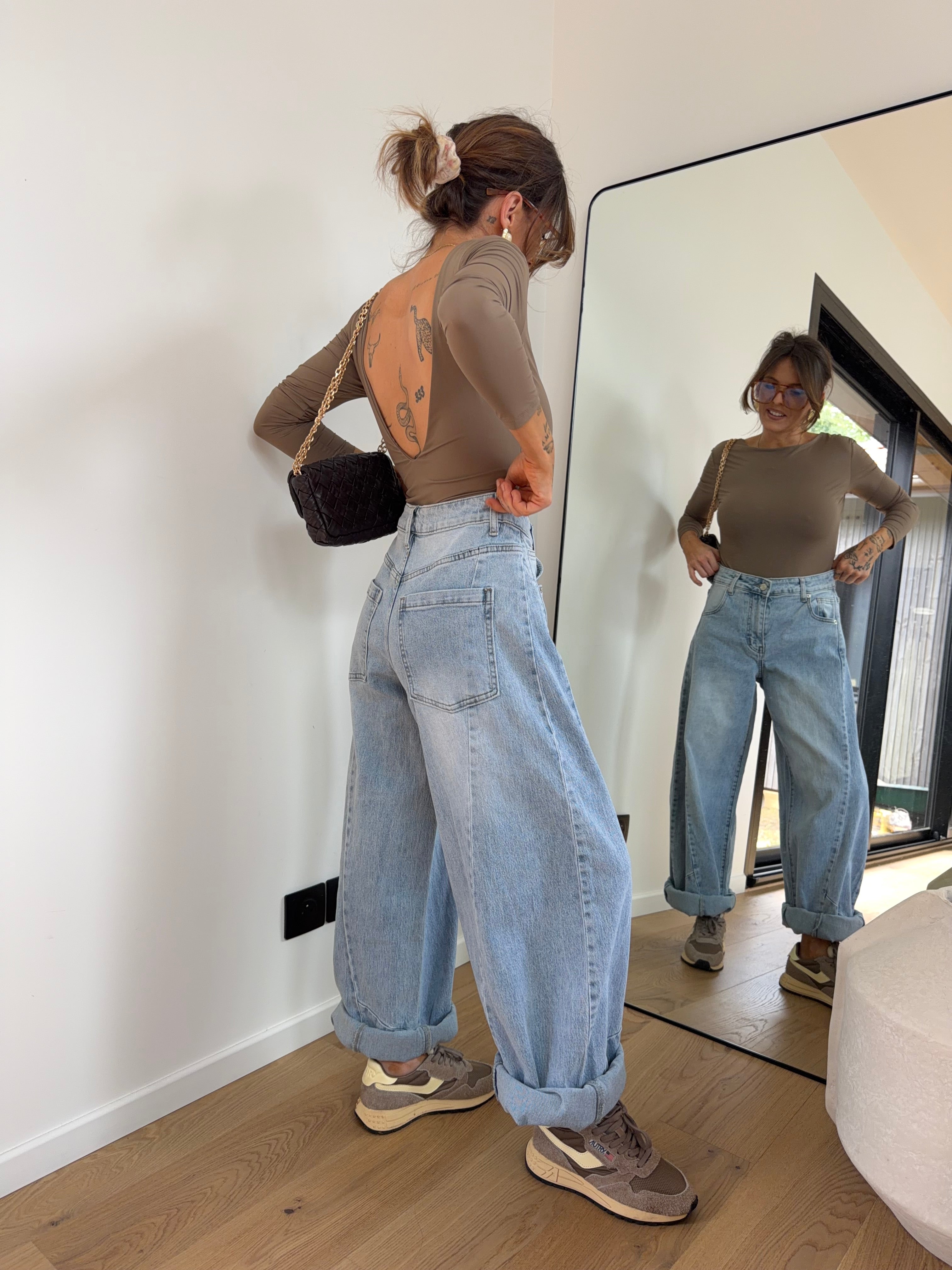 Jeans clair couture - Andy