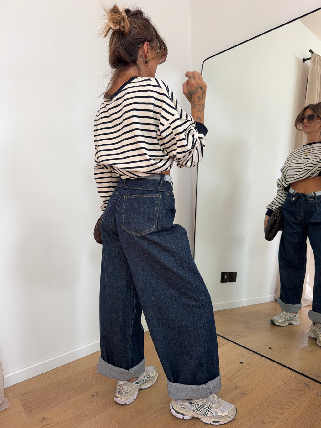 Jeans à revers Dave