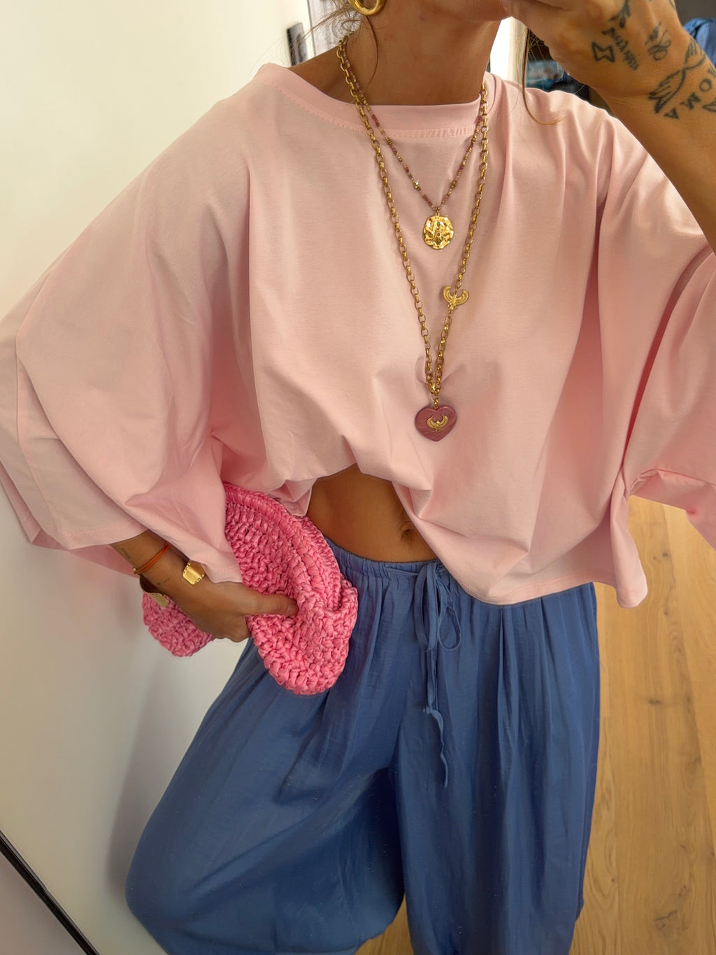 T-shirt parfait - rose