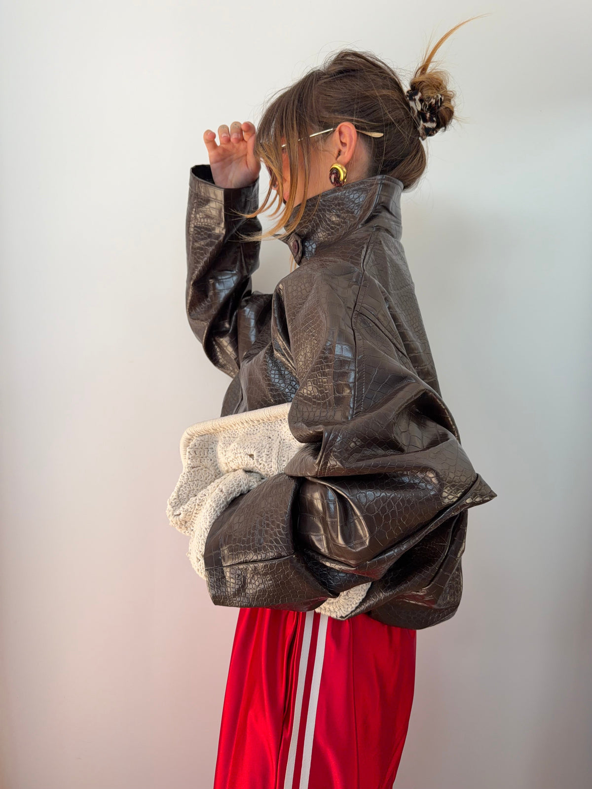 Veste Athènes - croco