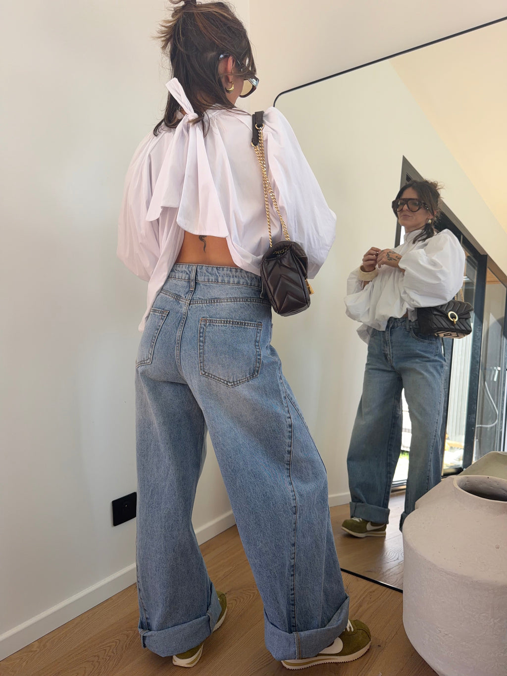 Jeans à coutures en V - Jude