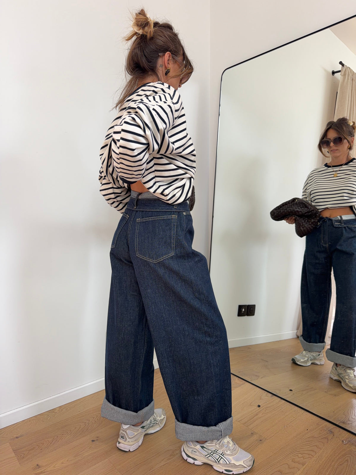Jeans à revers Dave