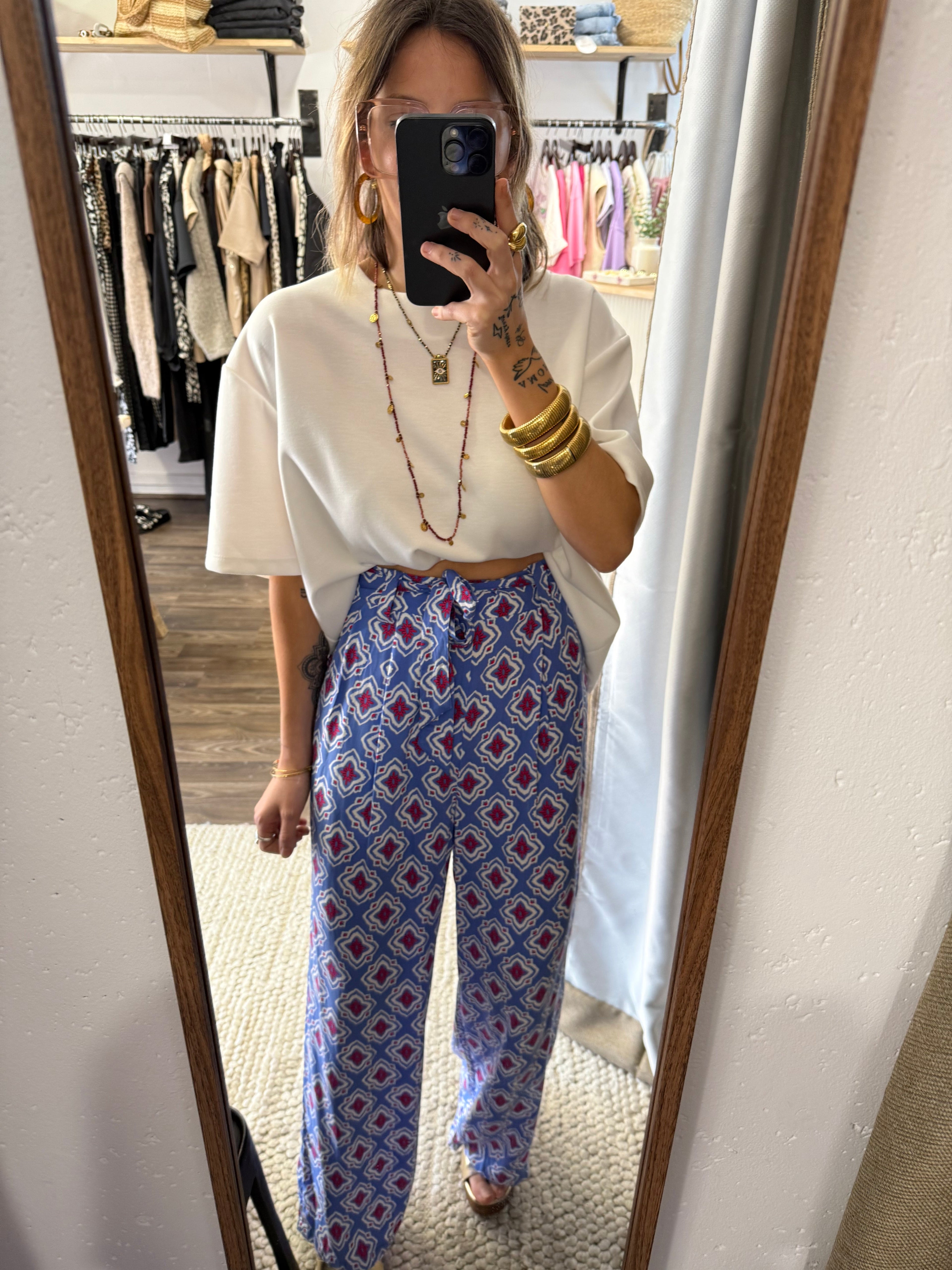 Pantalon fluide - bluna