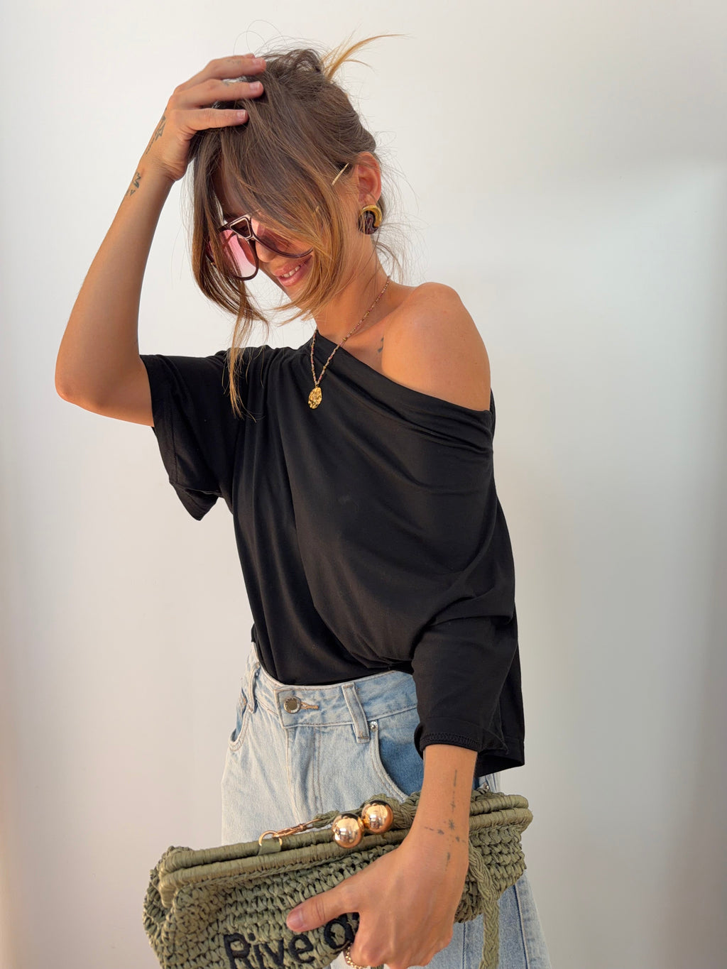 T-shirt Calvi - noir