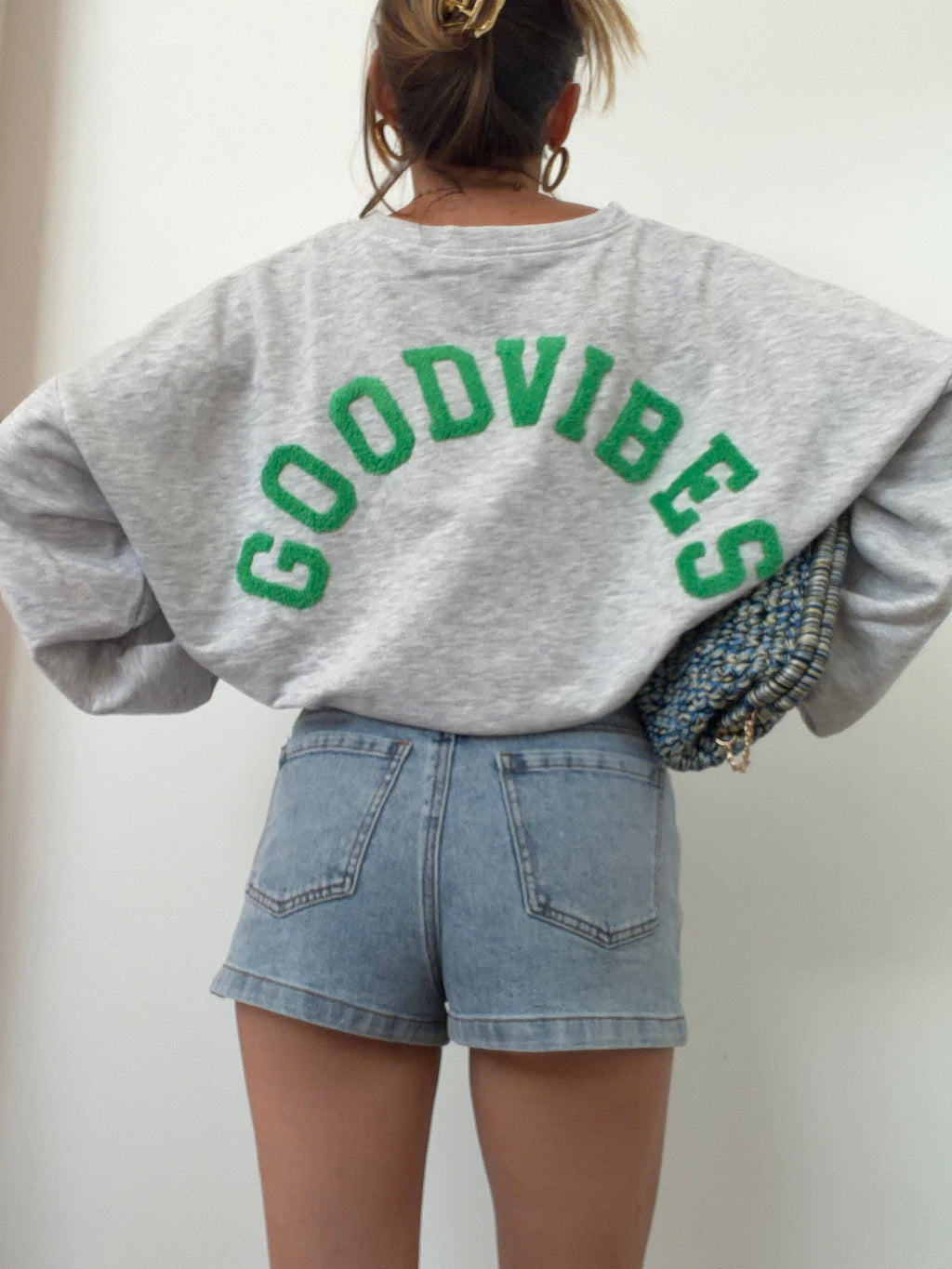 Sweat Good Vibes vert