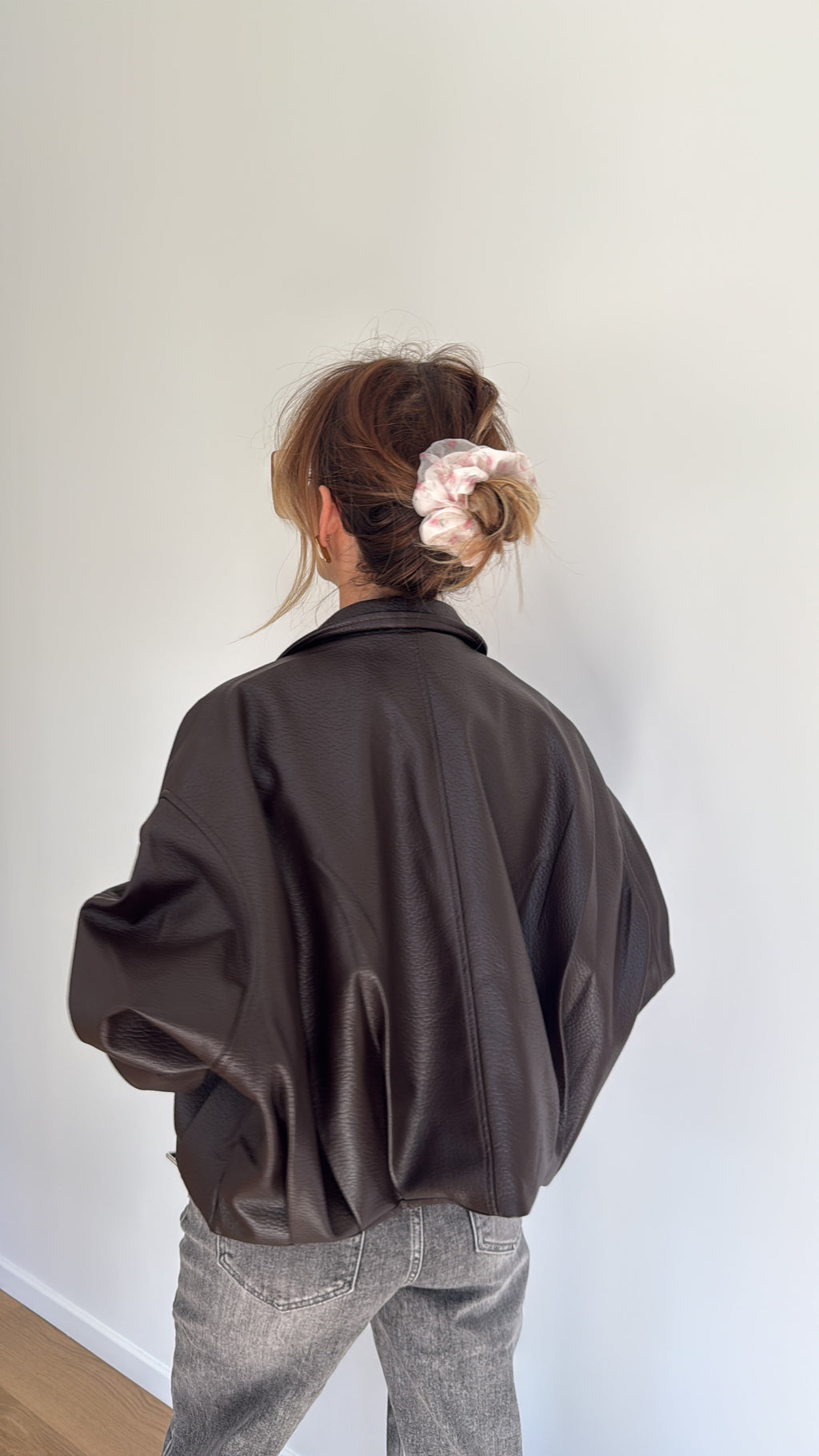 Veste bombers - chocolat