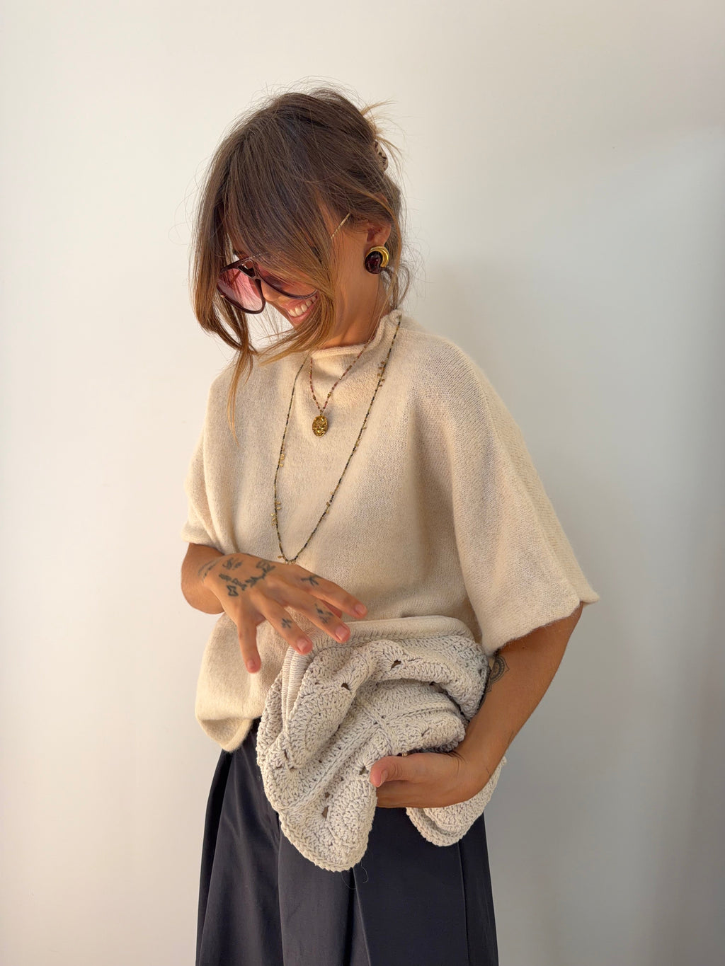 Pull Paris - beige